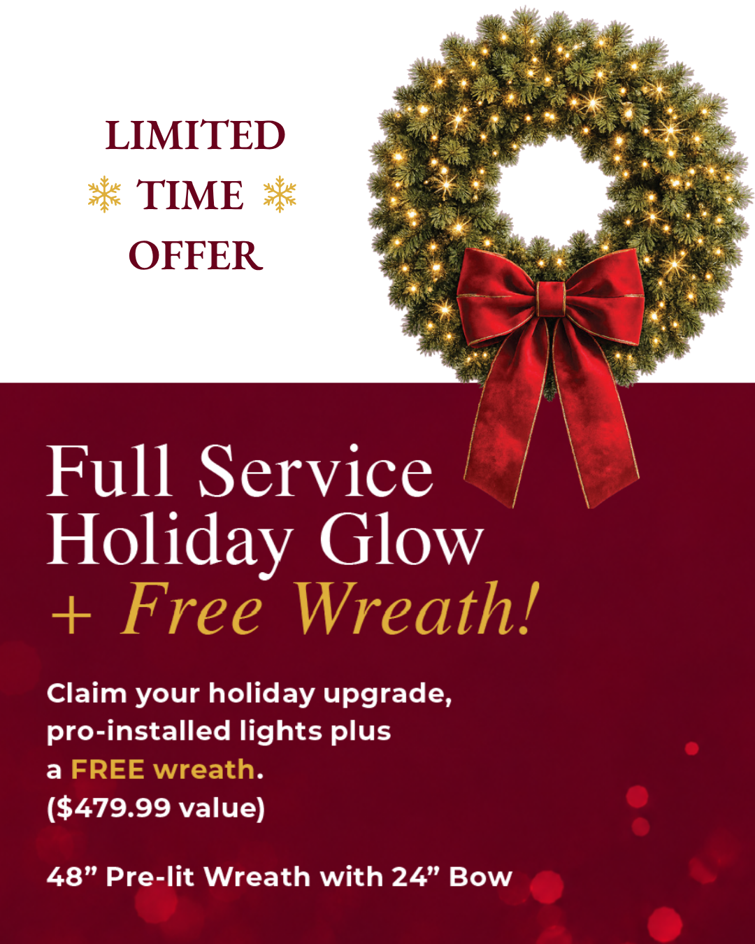 LIMITED TIME OFFER