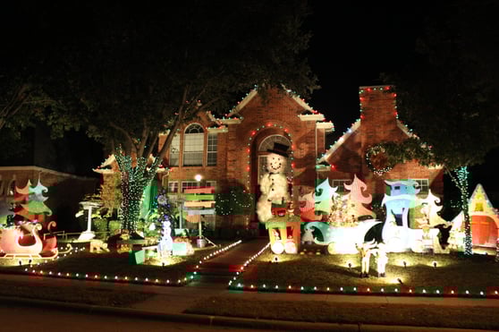 deerfield holiday lights plano tx