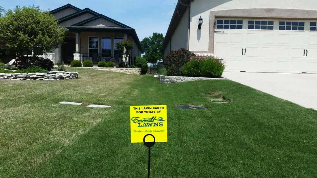 Emerald Lawn Comparison Updated Yard Sign Emerald Lawn Comparison Updated Yard Sign