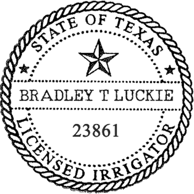 Texas licensed irrigator certification