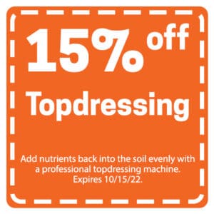 Topdressing Coupon