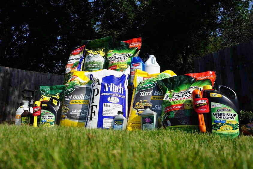 Lawn Fertilizer Bags and Weed Control Bags