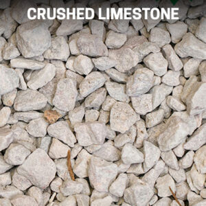 Crushed Limestone for Rock Beds