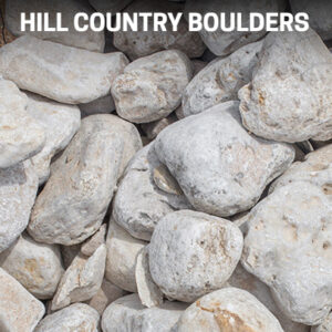 Hill Country Boulders for Xeriscaping