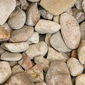 Washed River Rock for Xeriscaping