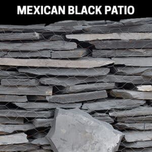 Mexican Black Patio for Xeriscaping and Hardscaping